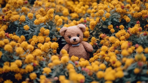 teddy bear image with plain background