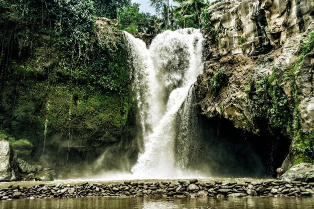 Tegenungan Waterfall one of the places of interest of Bali