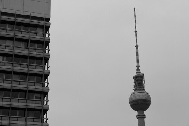 Photo television tower in berlin