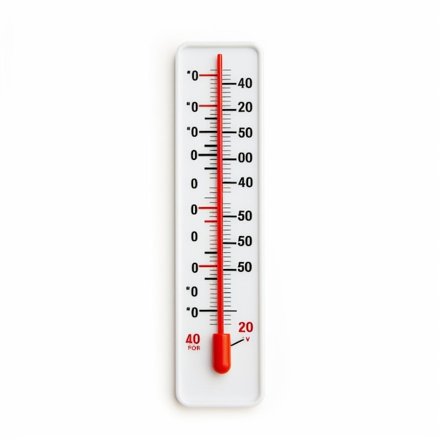 Temperature with white background high quality ultr