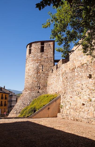 Templar Castle in Ponferrada, Spain