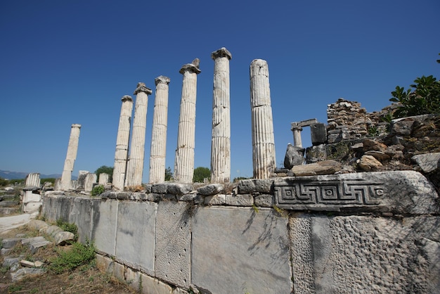 Temple of Aphrodite in Aphrodisias Ancient City in Aydin Turkiye