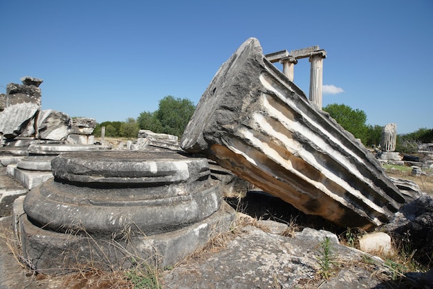 Temple of Aphrodite in Aphrodisias Ancient City in Aydin Turkiye