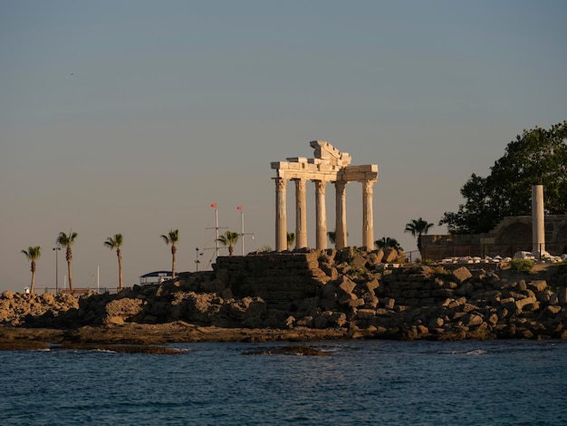 Temple of Apollo in Side Antalya Turkey