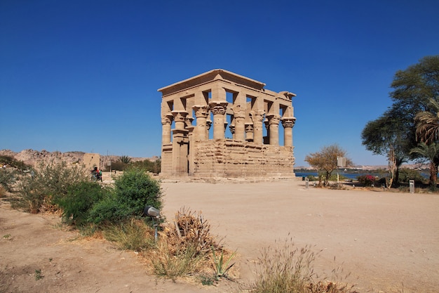 Temple of Isis on the Island of Philae, Egypt