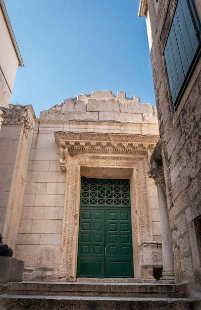 Temple of Jupiter in the Diocletian's Palace Split Croatia