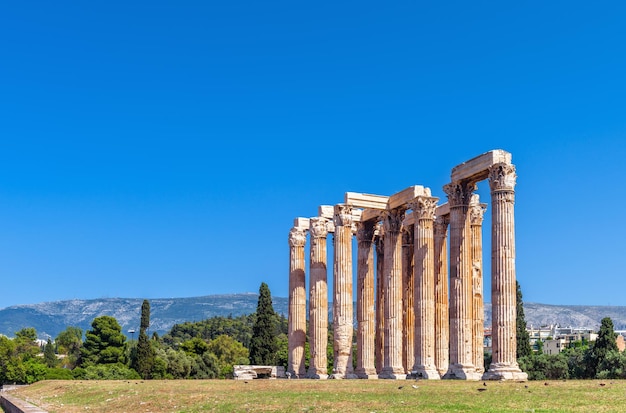 Temple of Olympian Zeus Athens Greece