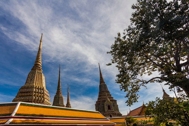 Temple of Reclining Buddha Wat Pho Bangkok Thailand