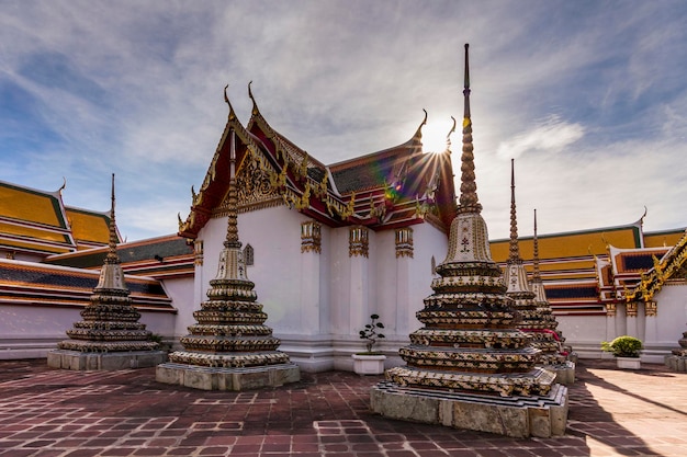 Temple of Reclining Buddha Wat Pho Bangkok Thailand