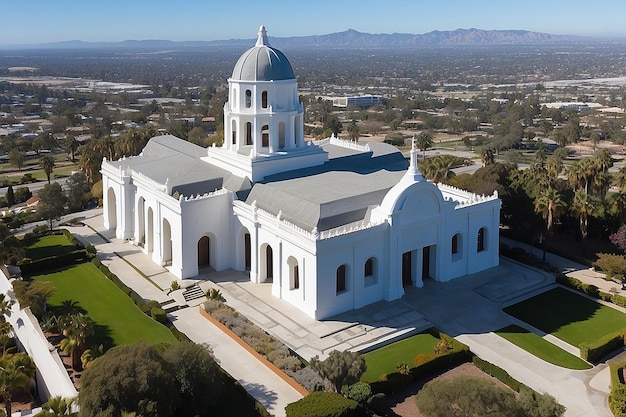 Photo temple of san diego in california united states