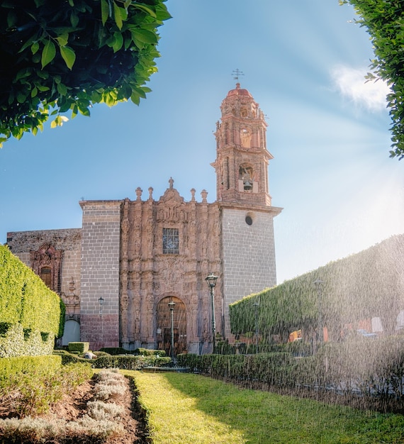 Temple of the third order of San Francisco in San Miguel de Allende