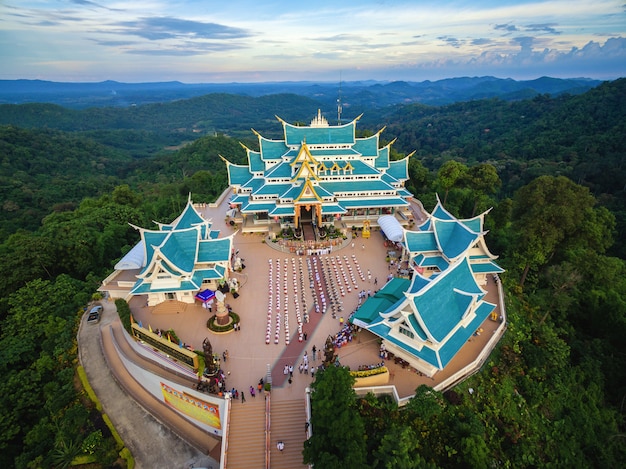 Temple Wat pa phukon Udonthani in Thailand. (public domain or treasure of Buddhism)