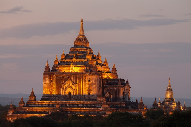 The temples of bagan, Mandalay, Myanmar.