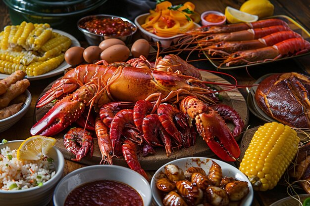 Tempting Cajun Seafood Boil with Cajun Shrimp