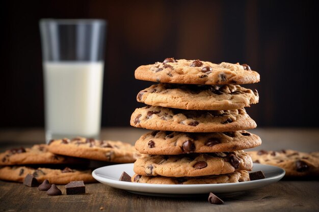 Tempting homemade cookies