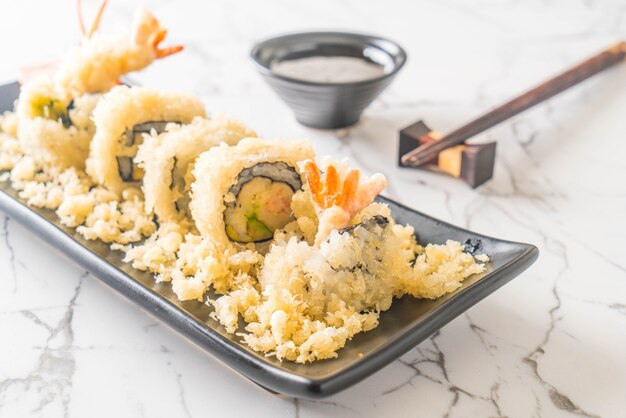 tempura shrimp sushi roll 