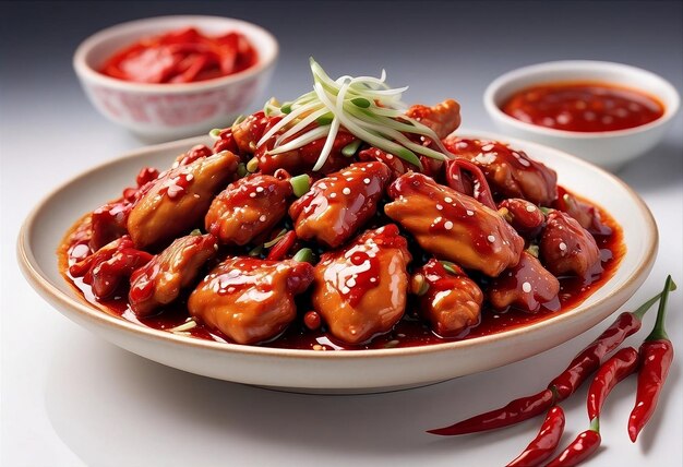 Tender and Spicy Szechuan Chicken