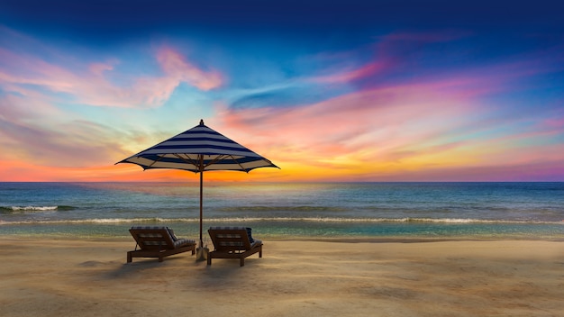 Tent on the beach