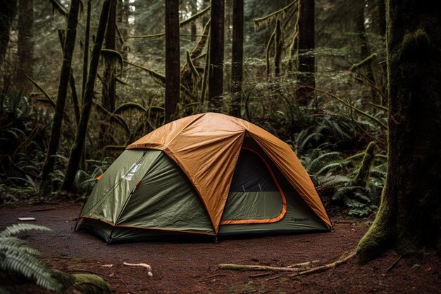 Tenting Tranquility camping tent photo