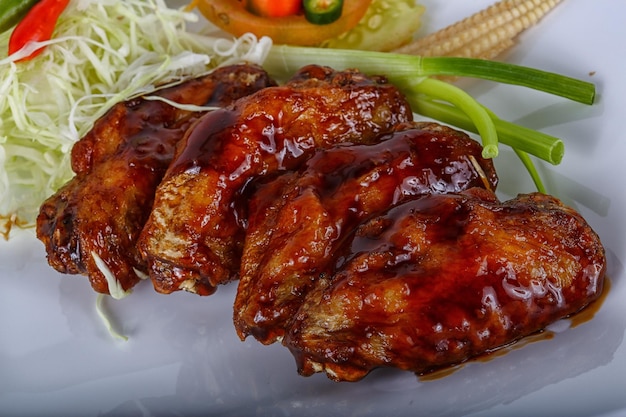 Teriyaki chicken wings