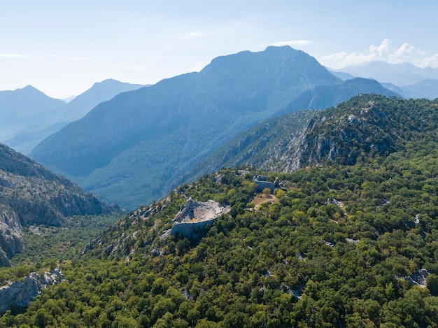 Termessos Ancient City is an important ancient city Antalya Turkey