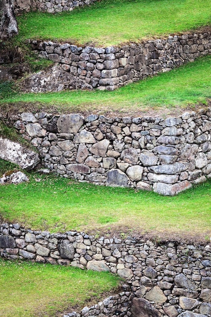 Terraces on mountain