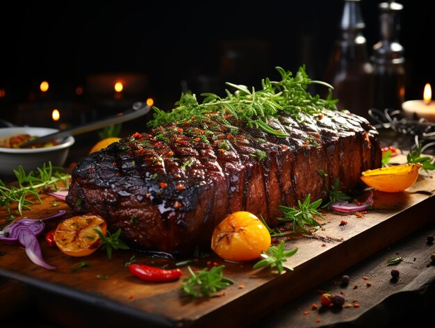 Terrine of pork with herbs and oranges