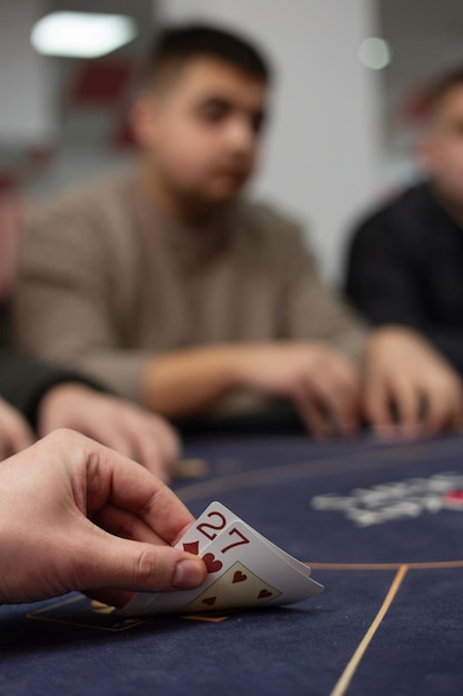 Texas club poker tournament which was in Ukraine in Kyiv in September 2020 Texas Holdem fans gathered together to play sports poker cards