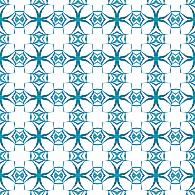 Textile ready fair print swimwear fabric wallpaper wrapping blue beauteous boho chic summer design