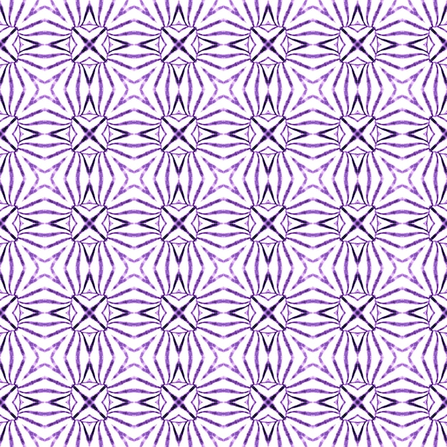 Textile ready valuable print, swimwear fabric, wallpaper, wrapping. Purple fascinating boho chic summer design. Exotic seamless pattern. Summer exotic seamless border.