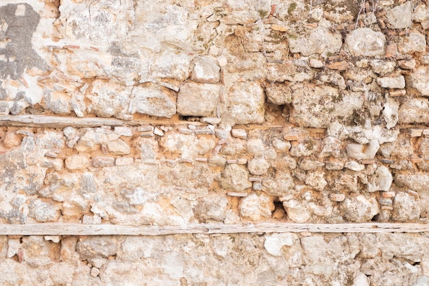 Texture of Ancient stone wall