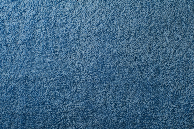 texture background of blue towel for a surface