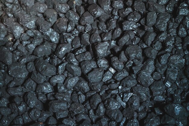 The Texture and Background of Coal A Fossil Fuel for Industrial and Domestic Heating