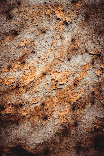 texture, background old  hardboard  with rusty nails