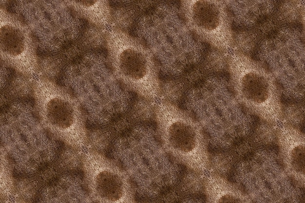 Texture of beautiful natural brown sheepskin