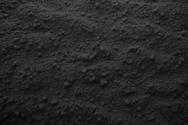 Texture of the black magnetic sand for background