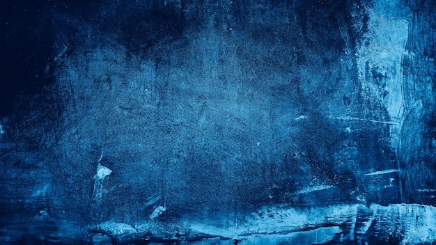 Texture blue cement concrete wall abstract background