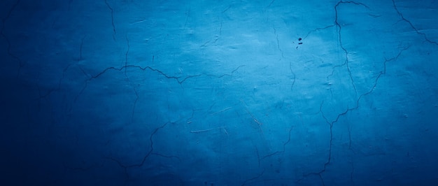 Texture blue cement concrete wall abstract background