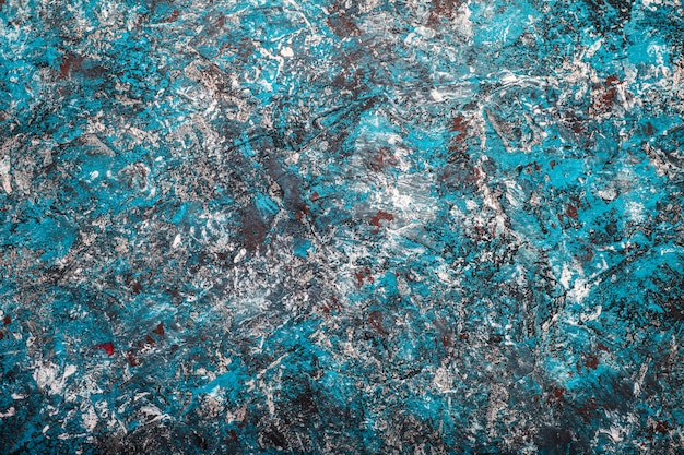 Texture of blue concrete background