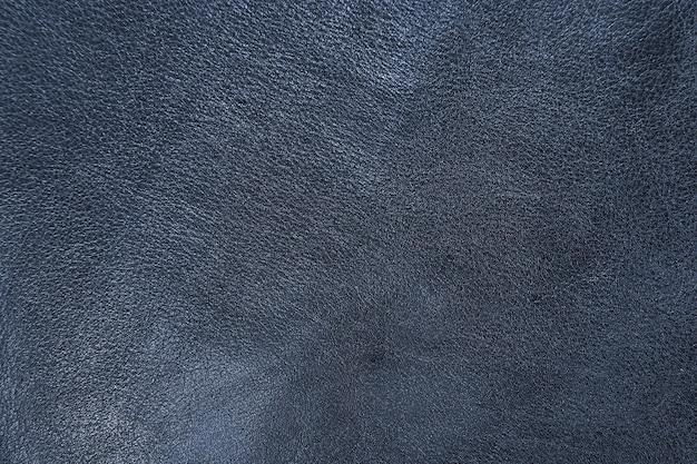 Texture of blue sheepskin cow leather processed