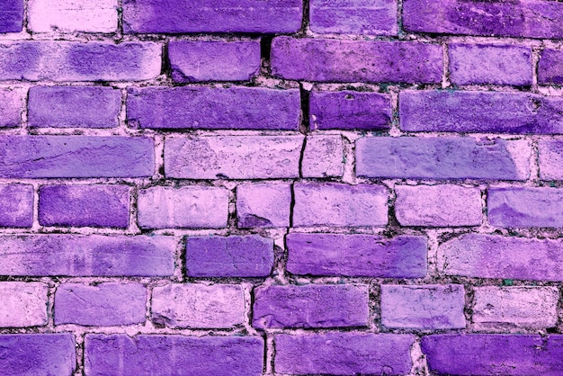 Texture, brick, wall, it can be used as a background. Brick texture with scratches and cracks