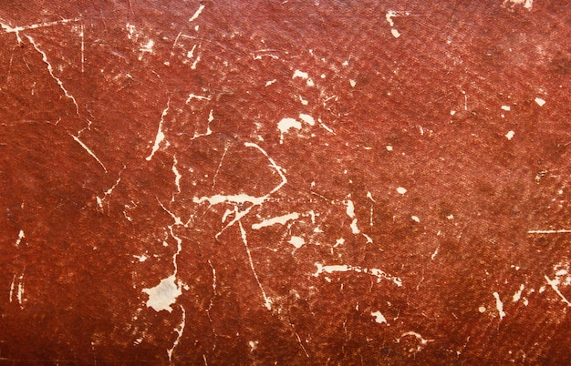 Texture of brown old book shabby background