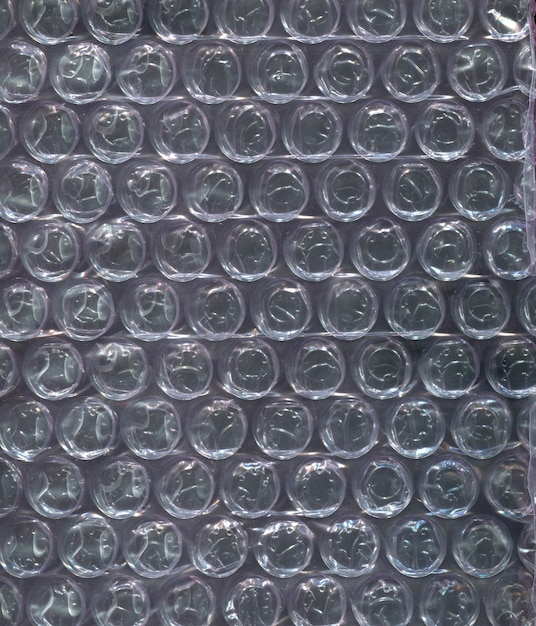 Texture bubble wrap polyethylene background