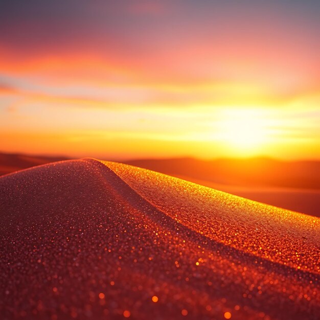 Photo texture desert sunrise gradient blending warm oranges soft yellows and pale pinks the glittering e