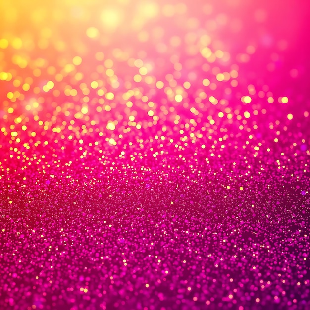 Texture Glimmering Sunset Gradient Merging Tangerine Magenta and Plum The Glitter Particles Sparkl