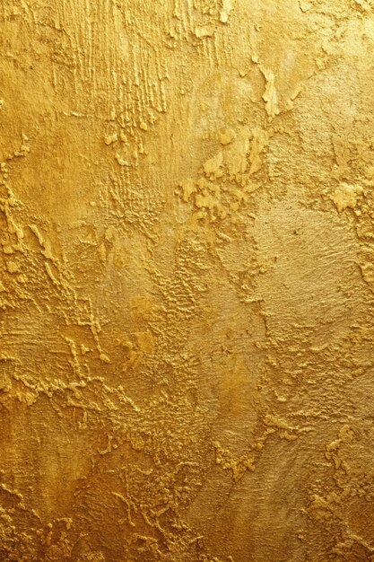 Texture of golden decorative plaster or concrete Abstract grunge background for design