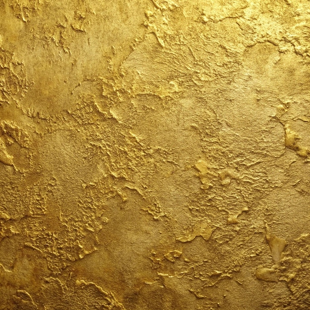 Texture of golden decorative plaster or concrete Abstract grunge background for design