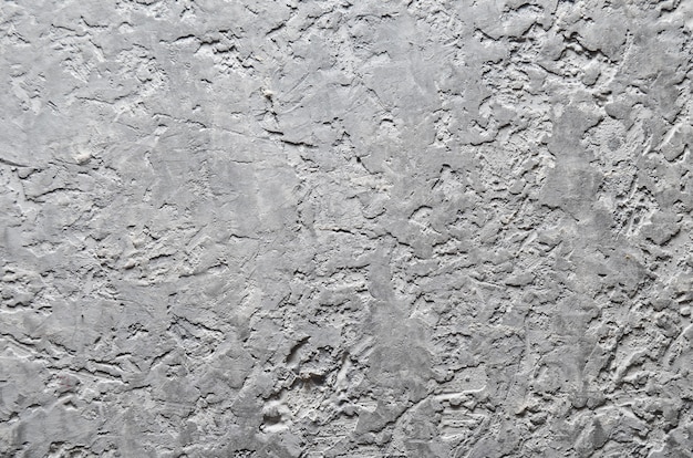 Texture of a gray concrete wall.