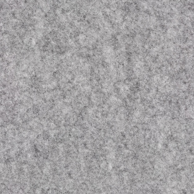 Texture of gray felt Seamless square background tile ready High resolution photo