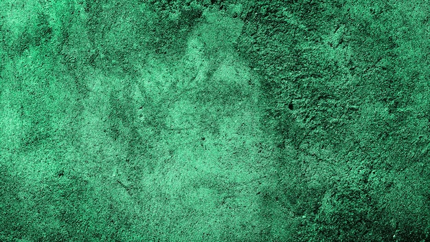 Texture green background of surface cement wall